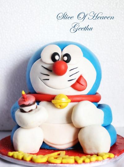 Doraemon Cake - Cake by Slice of Heaven By Geethu