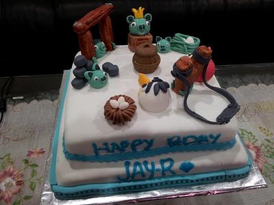 Angry Birds Cake - Cake by Jgie