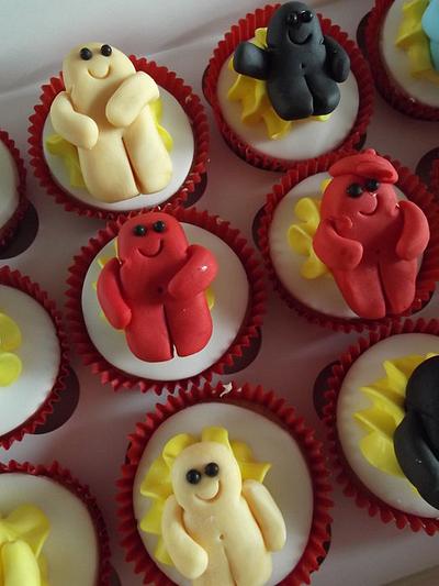 Jelly baby cupcakes - Cake by Tracey