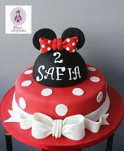 Minnie mousse cake  - Cake by elenasartofcakes