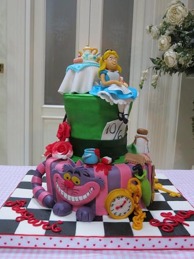 alice in wonderland - Cake by serena70