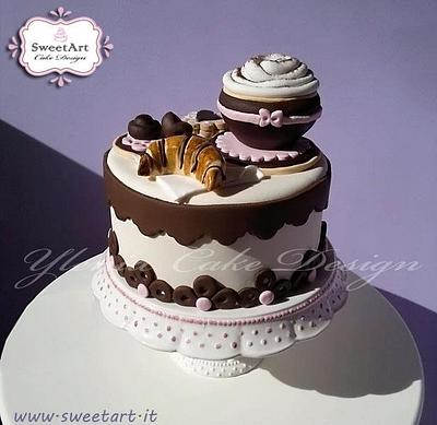 Breakfast Cake - Cake by Ylenia Ionta - SweetArt Cake Design