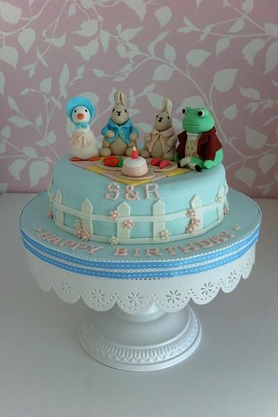 Peter rabbit cake - Cake by R.W. Cakes
