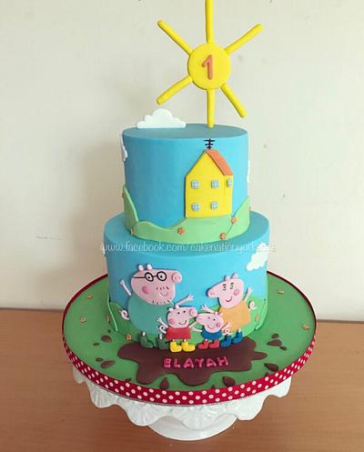 Peppa pig cake  - Cake by Cake Nation