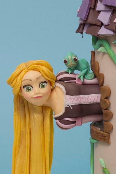 Rapunzel, let down your hair - Cake by bamboladizucchero