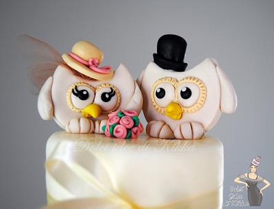 Wedding cake topper - Cake by Francesca Kikka