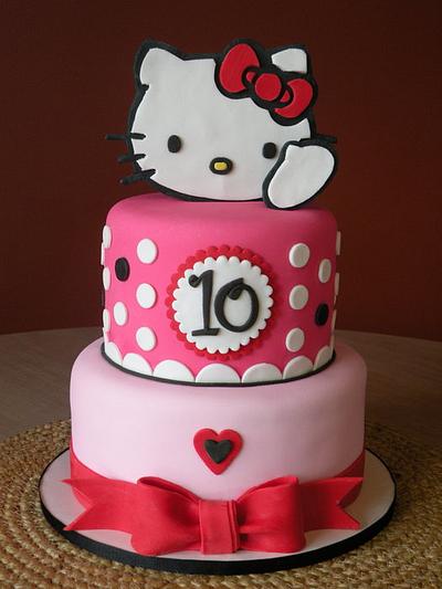 Hello Kitty - Cake by Dani Johnson