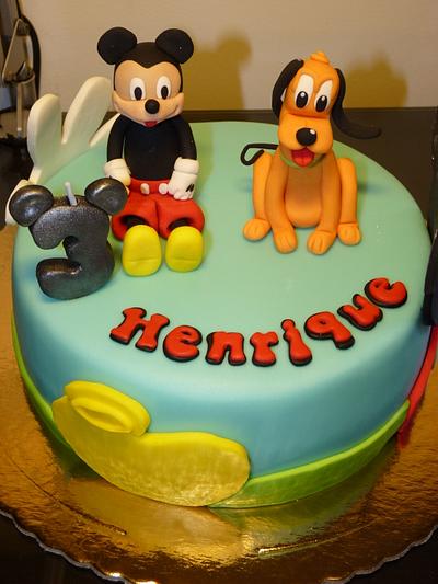 Mickey - Cake by Aventuras Coloridas