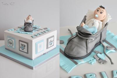 Boy in a shoe - Cake by CakesVIZ