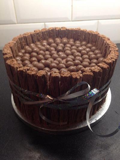 A tower of chocolate cake - Cake by jodie