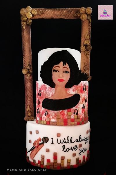 Whitney Houston - Gone too soon collaboration 🎙️ - Cake by Mero Wageeh