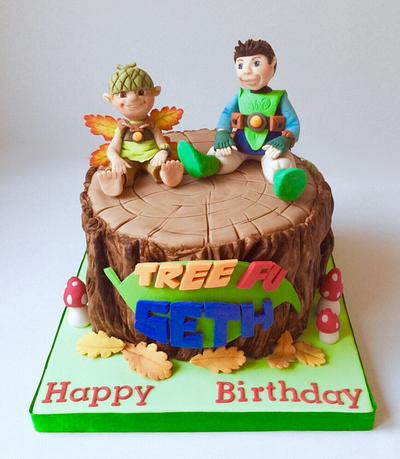 Tree Fu Tom Cake - Cake by Lizzie Bizzie Cakes