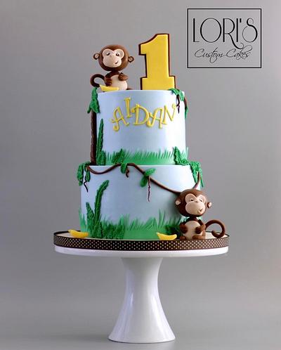 Monkey Business  - Cake by Lori Mahoney (Lori's Custom Cakes) 