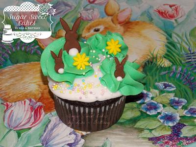 Easter Bunnies - Cake by Sugar Sweet Cakes