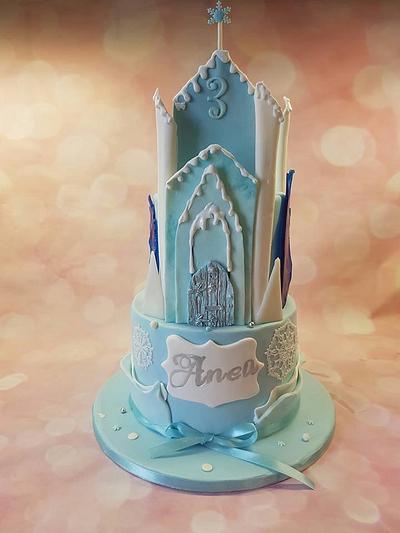 Ice queen castel cake - Cake by Rina Kazimierczak