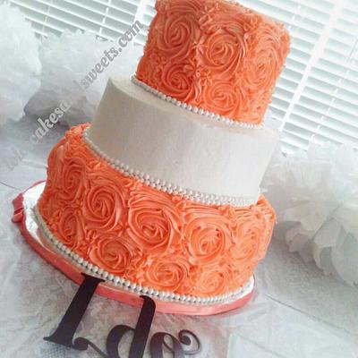 I Do  - Cake by Lolo's Cakes and Sweets
