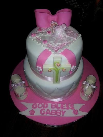 Bless Baby - Cake by Dannette 