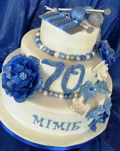 Happy birthday Mimie - Cake by Marie-France