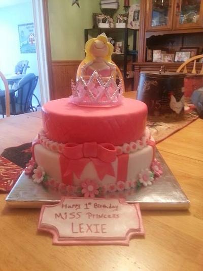 princess cake for my niece - Cake by Mimi's Cakes and Goodies