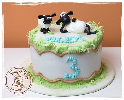 Shaun the Sheep - Cake by cakebysaska