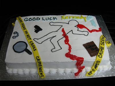 CSI Cake - Cake by Crowning Glory