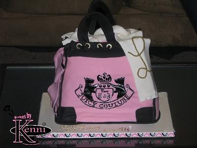 Juicy Couture Handbag - Cake by Kenyada