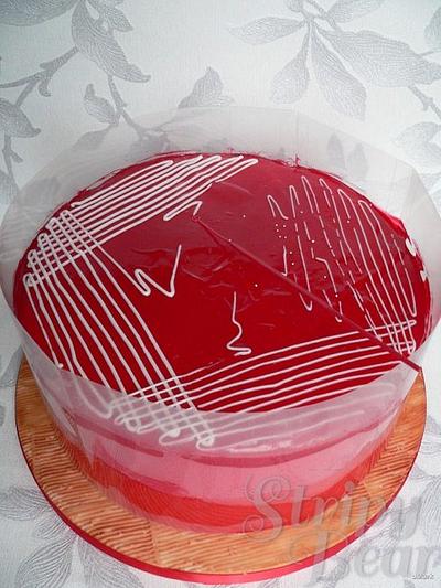 Microbiology agar plate - Cake by Jane Moreton