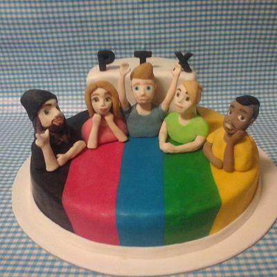 Pentatonix Cake - Cake by Sweet Margarida