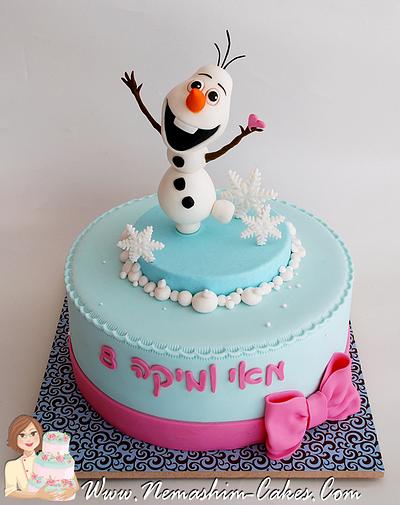 olaf frozen - Cake by galit