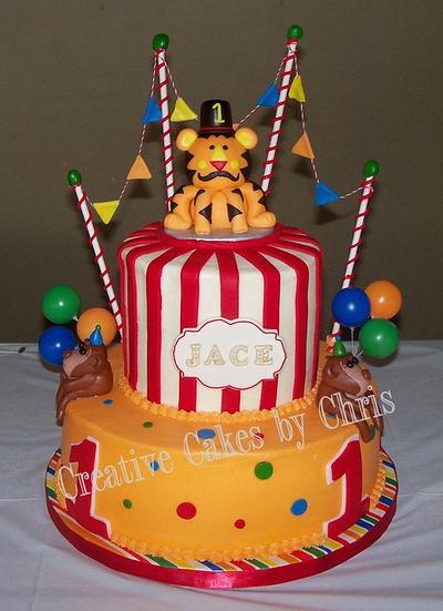 Circus Cake - Cake by Creative Cakes by Chris