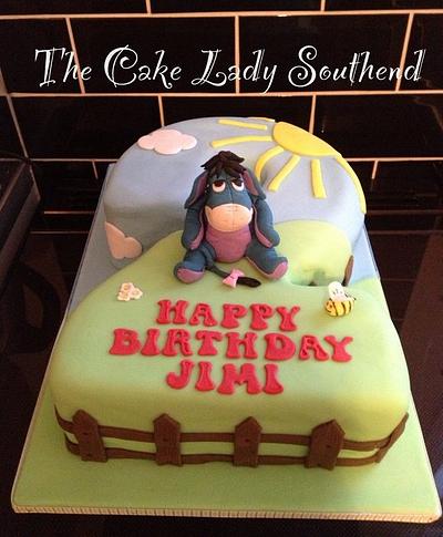 Eeyore cake - Cake by Gwendoline Rose Bakes
