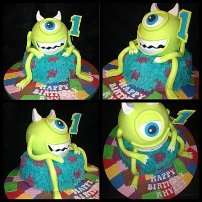 Monsters inc  - Cake by Kirstie's cakes