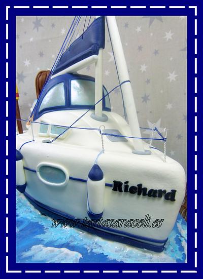 His boat - Cake by Tartas a la Carta