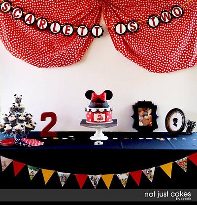 Minnie Mouse Cake - Cake by Annie