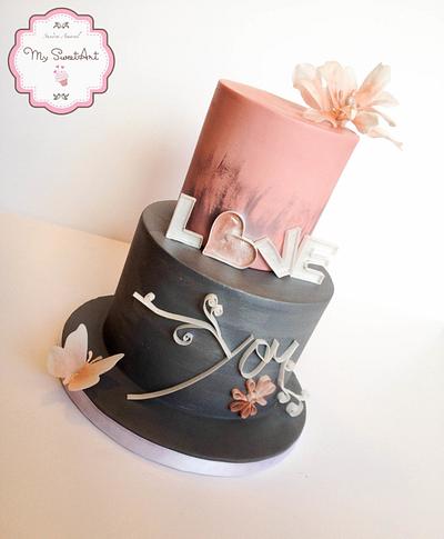 Love You Cake - Cake by My Sweet Art
