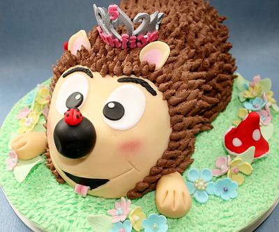 Hedgehog cake - Cake by Nonie's