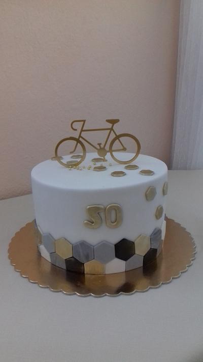 Bike cake - Cake by Aliena