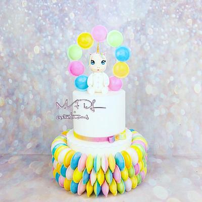 Unicorn cake - Cake by Cindy Sauvage 