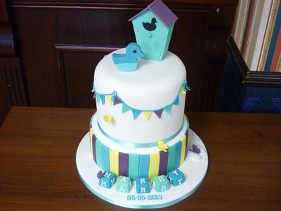 Christening Cake - Cake by Topperscakes