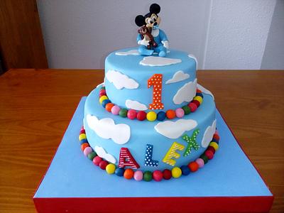 FIRST CAKE BIRTHDAY ALEX - Cake by Camelia