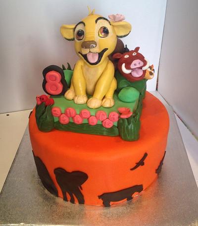 Simba the lion king cake - Cake by Micol Perugia