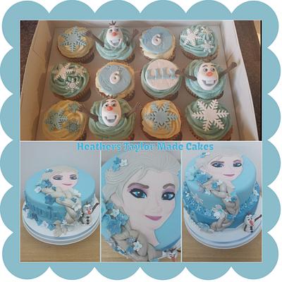 frozen - Cake by Heathers Taylor Made Cakes