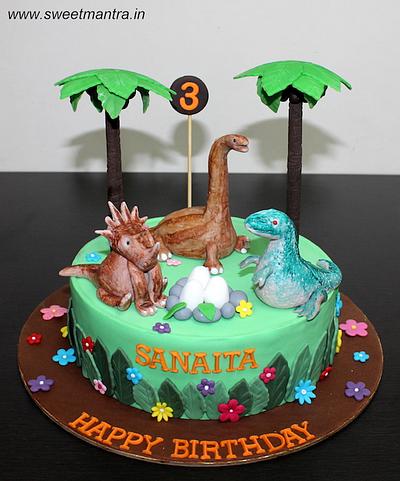 Dinosaur cake - Cake by Sweet Mantra Homemade Customized Cakes Pune