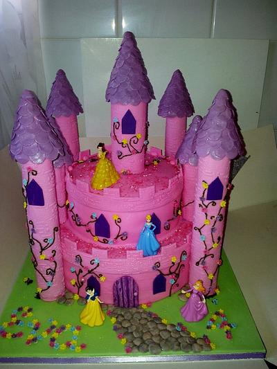 Princess Castle cake - Cake by Christie Storey 