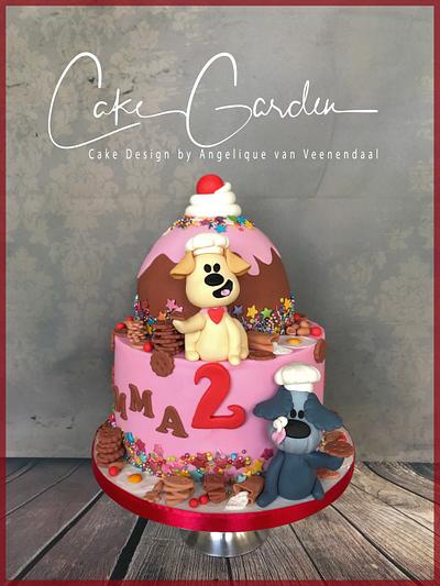 Woezel & Pip are baking... - Cake by Cake Garden 