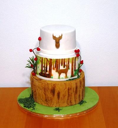 Hunting cake - Cake by Framona cakes ( Cakes by Monika)