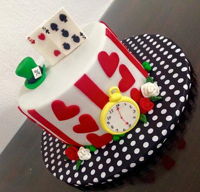 Alice in Wonderland  - Cake by N&N Cakes (Rodette De La O)