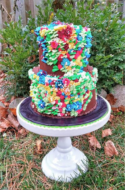 Ganashe and Buttercream  - Cake by Danijela Lilchickcupcakes