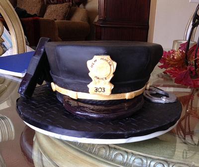 Policeman's Birthday!  - Cake by Aida Casanova