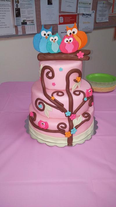 Happi Tree baby shower - Cake by m1bame